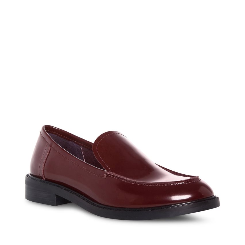 Burgundy Steve Madden Larusso Women's Loafers | PH 7321J16X